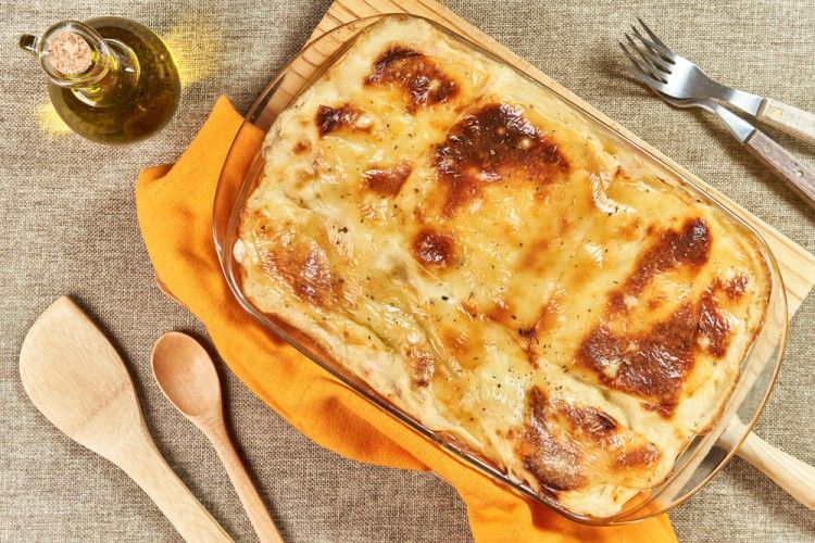 Bechamel Meat Pasta