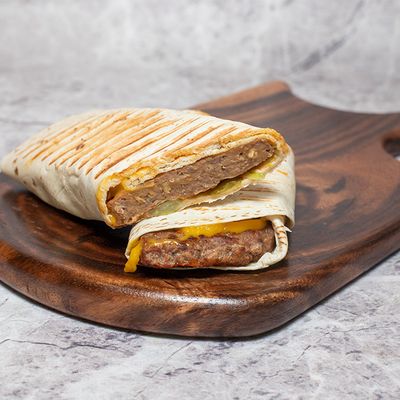 Steak Burger Wrap
