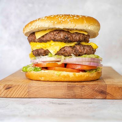 Cheese Beef Burger Sandwich