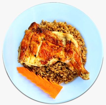 Quarter Chicken Thigh Meal