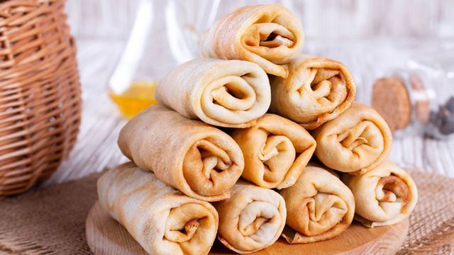 Chicken Roll Crepe