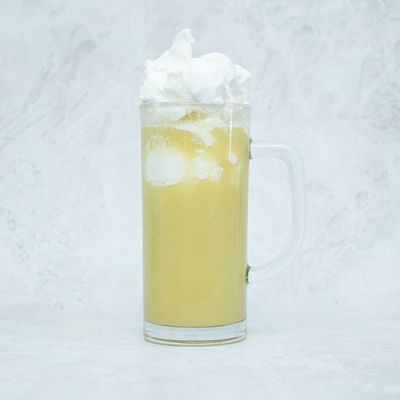 Sugarcane With Ice Cream Juice