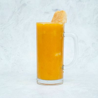 Mango With Basbousa Juice