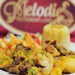 Beef Stroganoff Platter