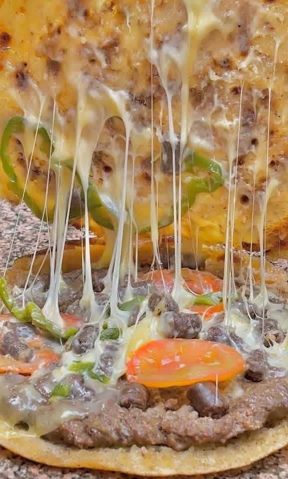 Super Sausage Hawawshi with Oriental Sausage and Cheese