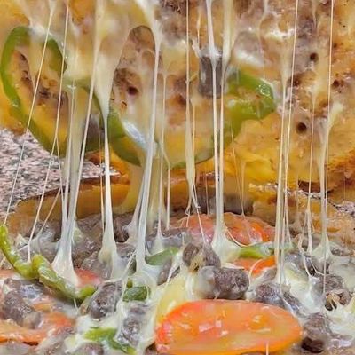 Super Sausage Hawawshi with Oriental Sausage and Cheese