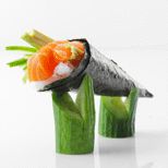 Salmon and Avocado Temaki