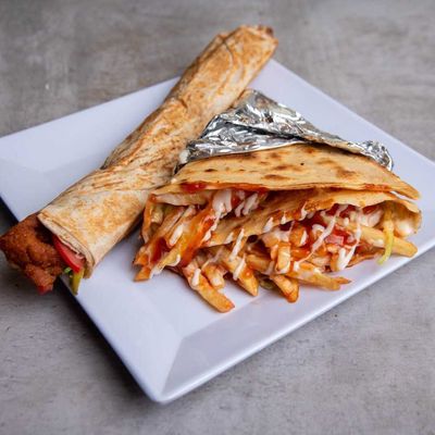 Syrian Falafel & Potato Crepe Offer