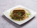 Taamia With Pickled Lemons With Safflower Sandwich
