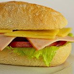 Smoked Turkey Panini Sandwich