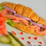 Smoked Salmon Croissant