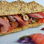 Mexican Hot Dog Sandwich