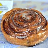 Cinnamon Roll Doughnut Piece