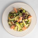 Shrimp with Avocado Salad