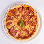 German Salami Pizza