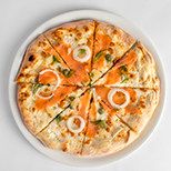 Salmon Symphony Pizza