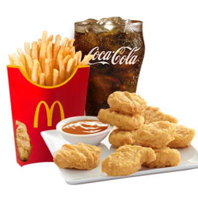 McNuggets 9 Pieces Medium Meal