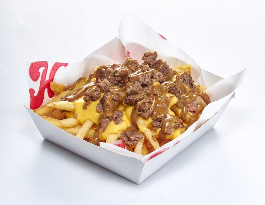 Smashed Burger & Cheese Fries