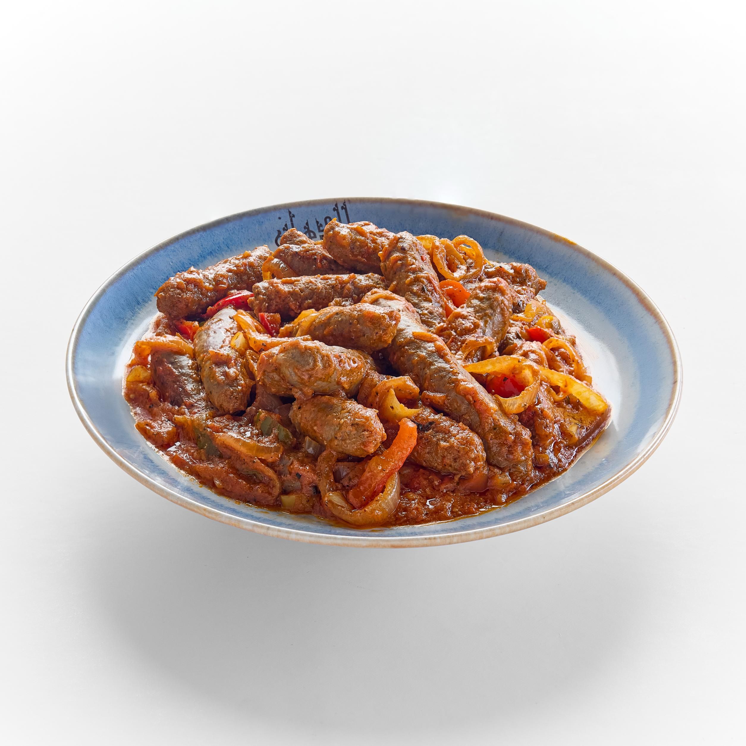 Talab Sausage With Sauce
