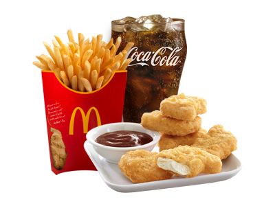 McNuggets 6 pieces Large Meal