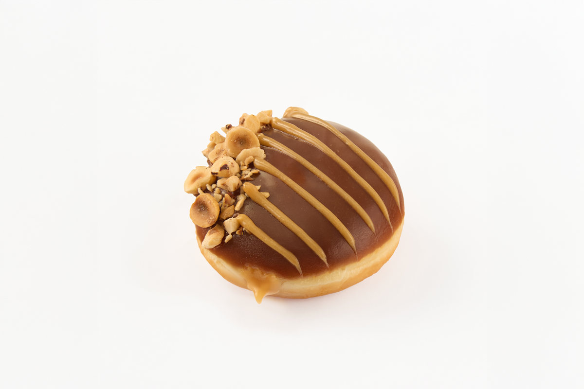 Choco Caramel Doughnut