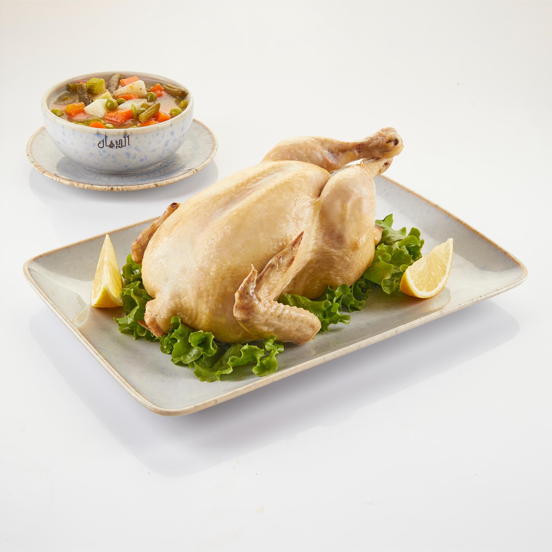 Boiled Chicken And Vegetable