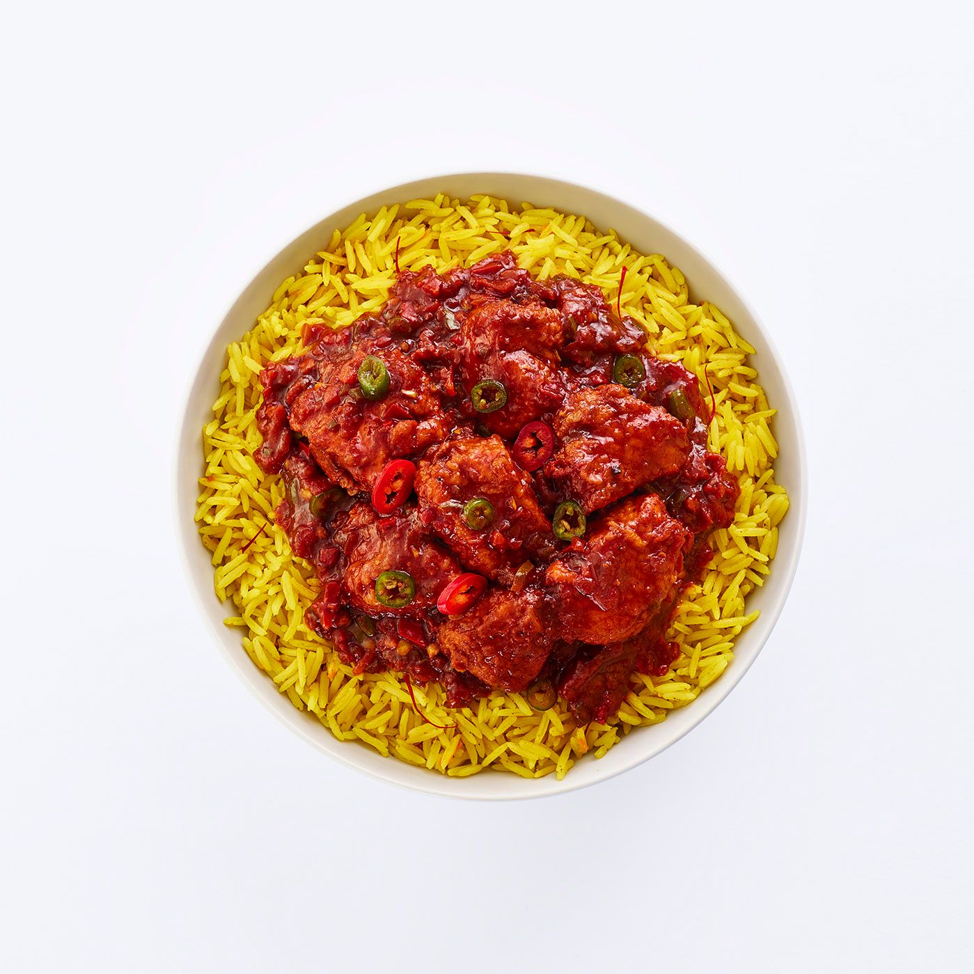 Chilli Chicken Rice Bowl