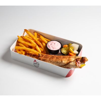 Spicy Abu Al-Abd Chicken Kebab Meal