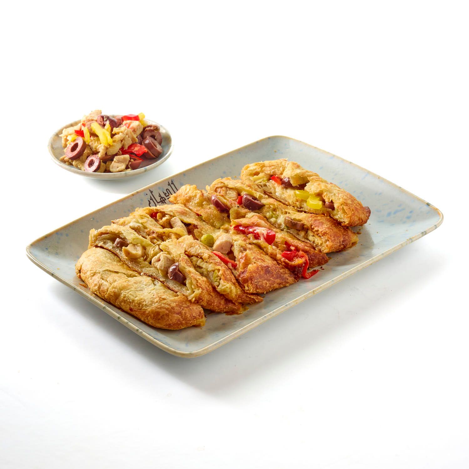 Stuffed Grilled Chicken Breast Fillet & Barbecue Sauce Feteer