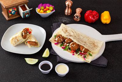 syrian Falafel Sandwich
