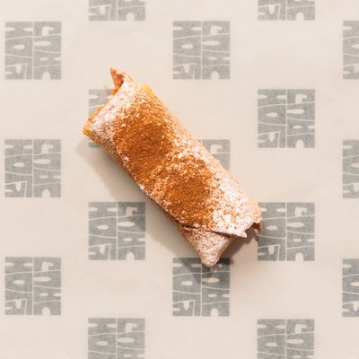 Banana caramel chimichanga
