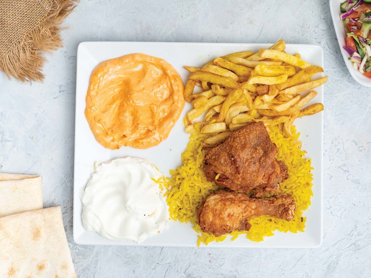 quarter broasted chicken breast