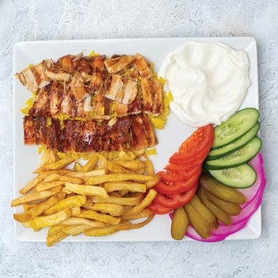 Chicken Shawarma Fatteh Meal