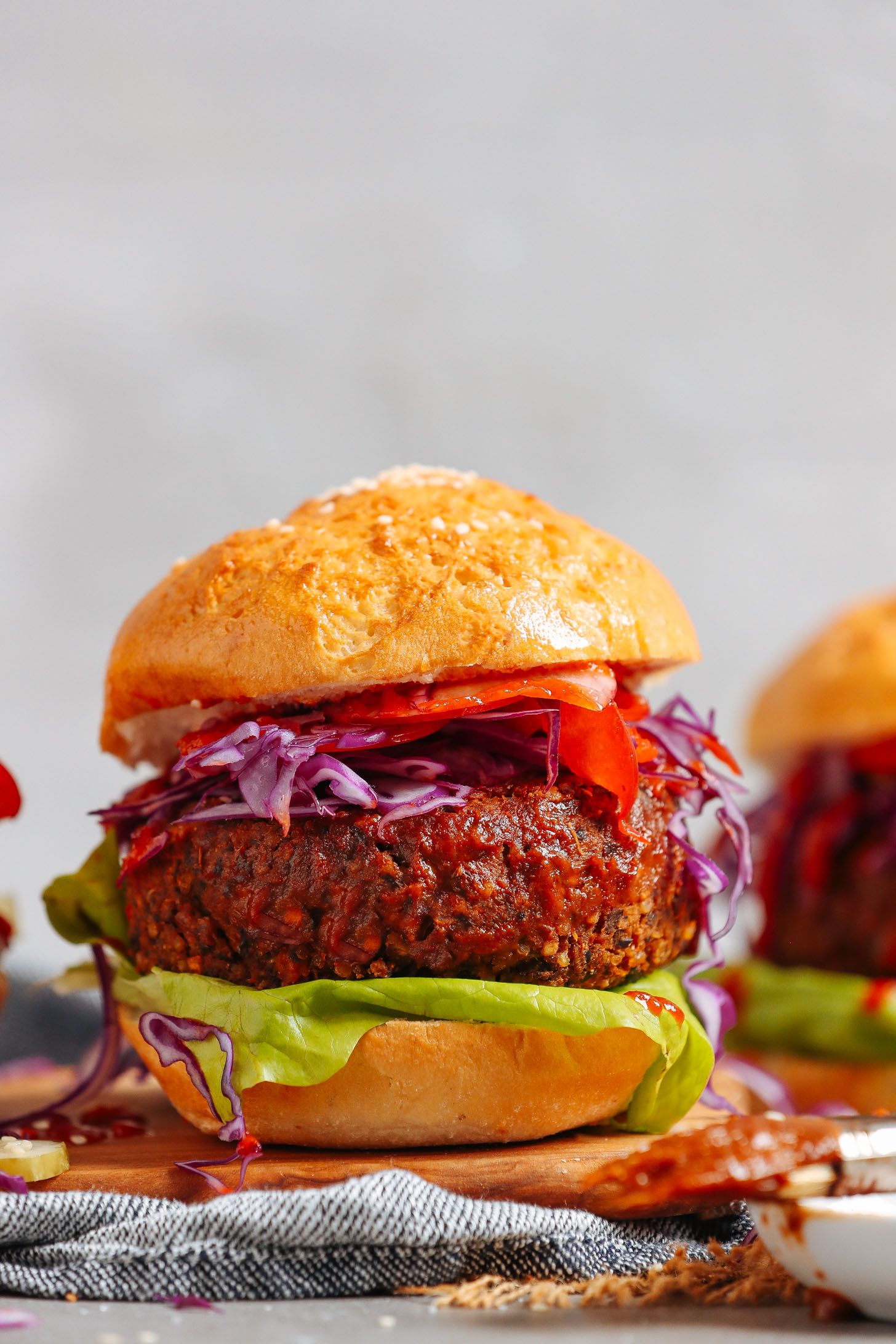 BBQ Smoky Burger Sandwich