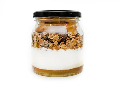 Apricot And Orange Granola Pot