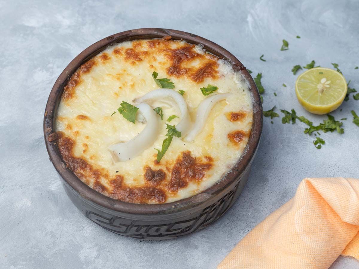 Squid Eggs Casserole