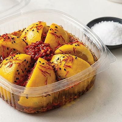 BOX Pickled Lemons with Safflower