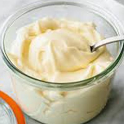 A large box of mayonnaise