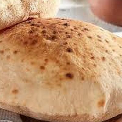 A loaf Baladi bread