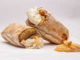 Falafel With Potatoes And Mozzarella Cheese Saroukh
