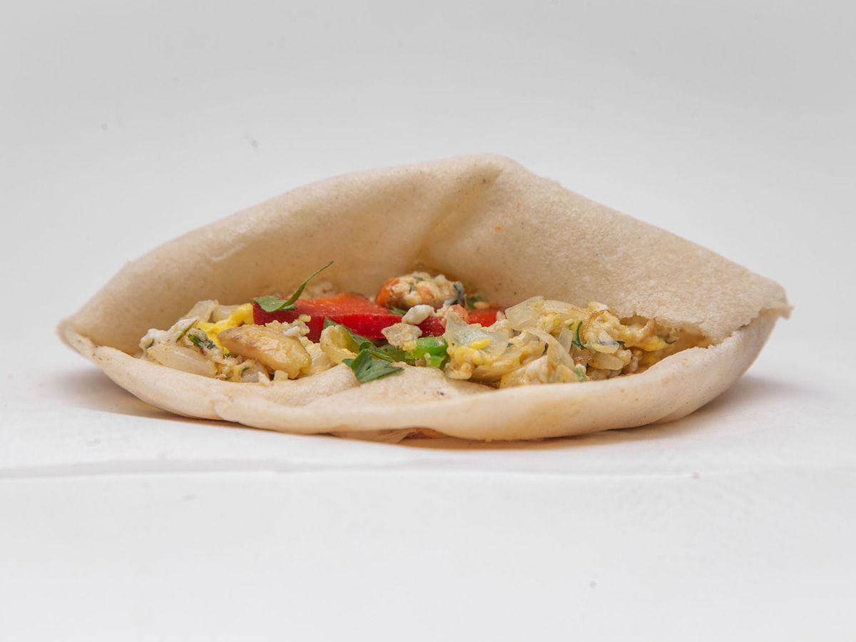 Spanish egg sandwich