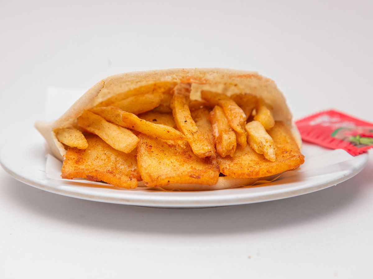 Fried cheese sandwich