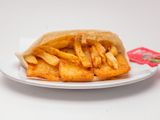 Fried cheese sandwich