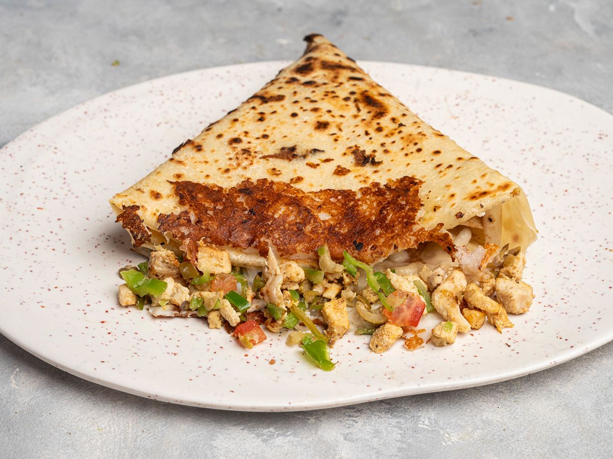 Chicken Fajita Crepe