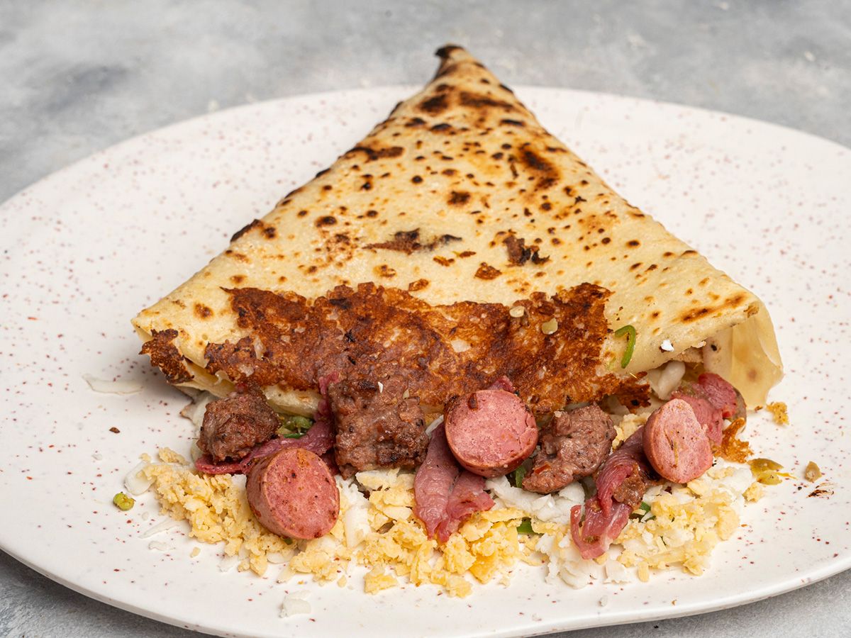 Mixed Meat Crepe