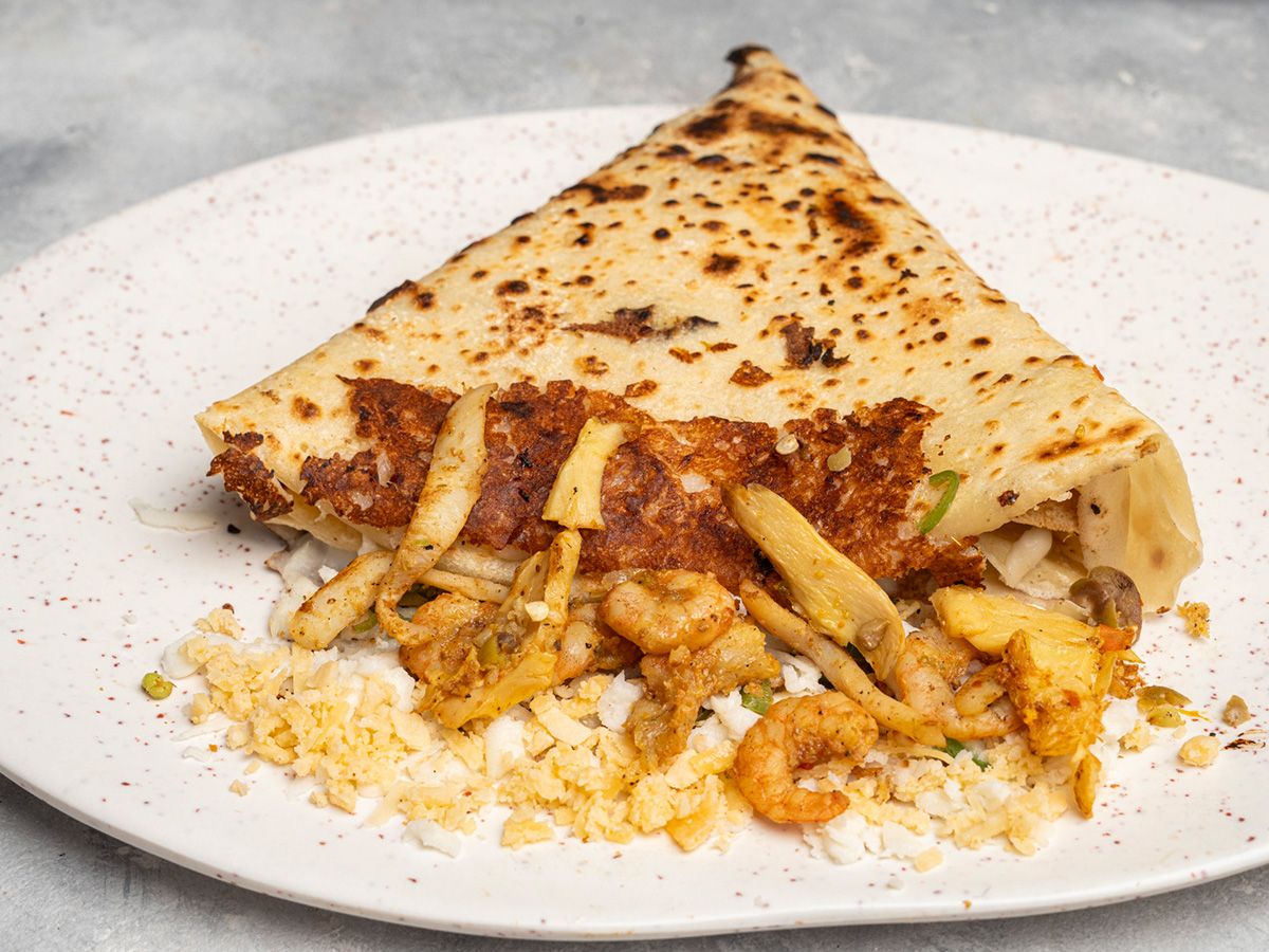 Seafood Crepe