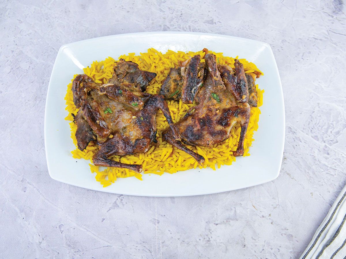 Double Grilled Pigeon
