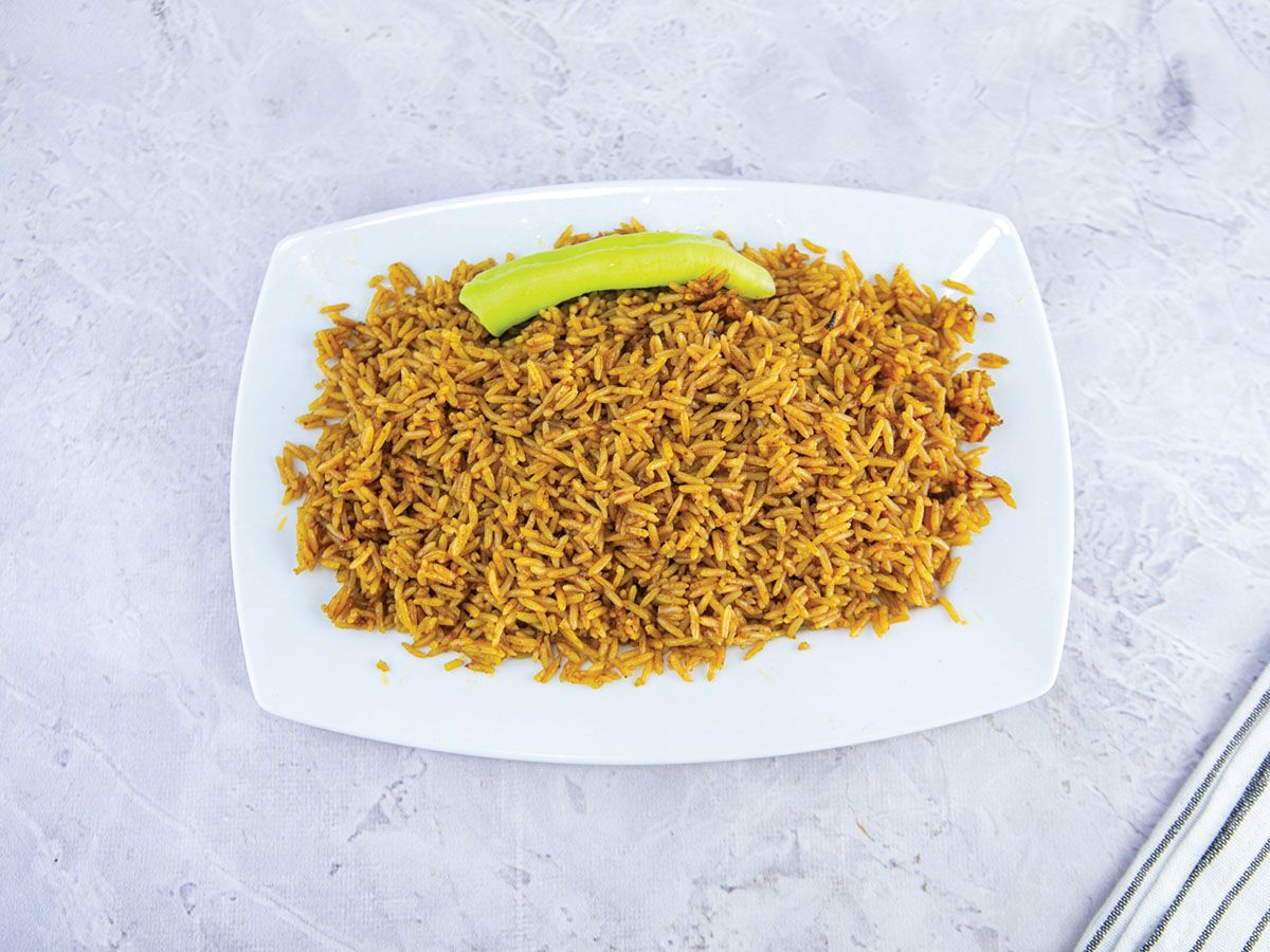 Plain Saudi Kabsa Rice
