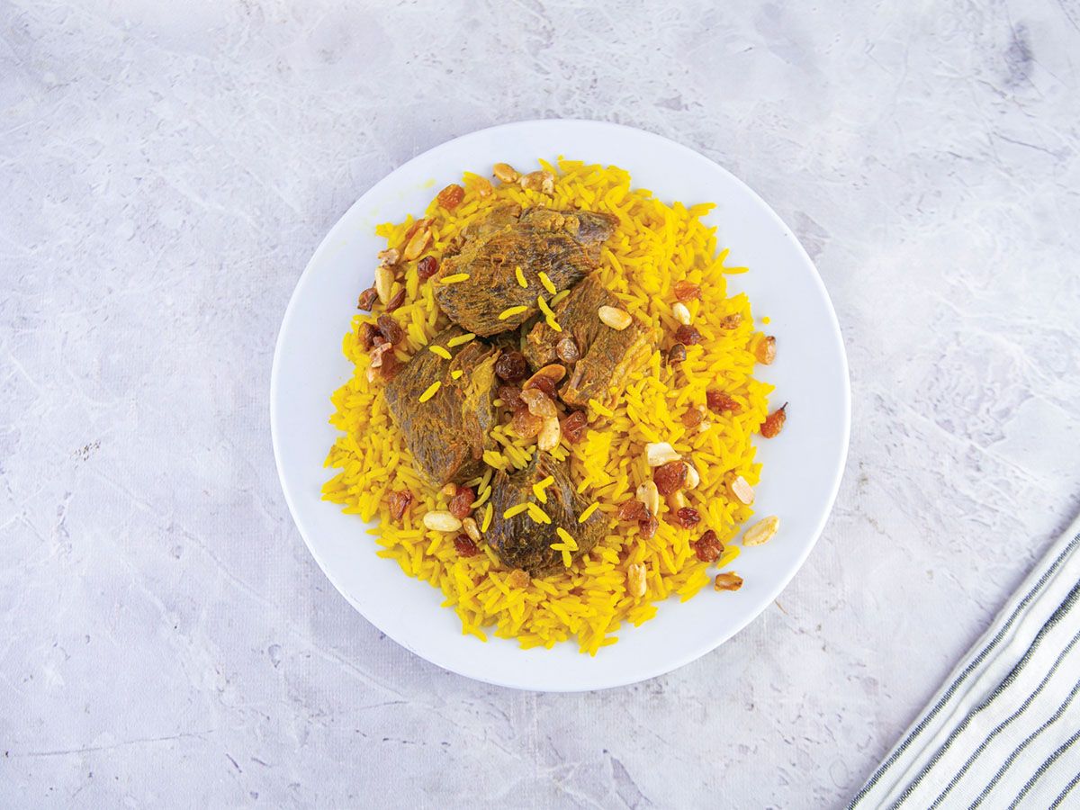 Shambri Meat Mandi Rice