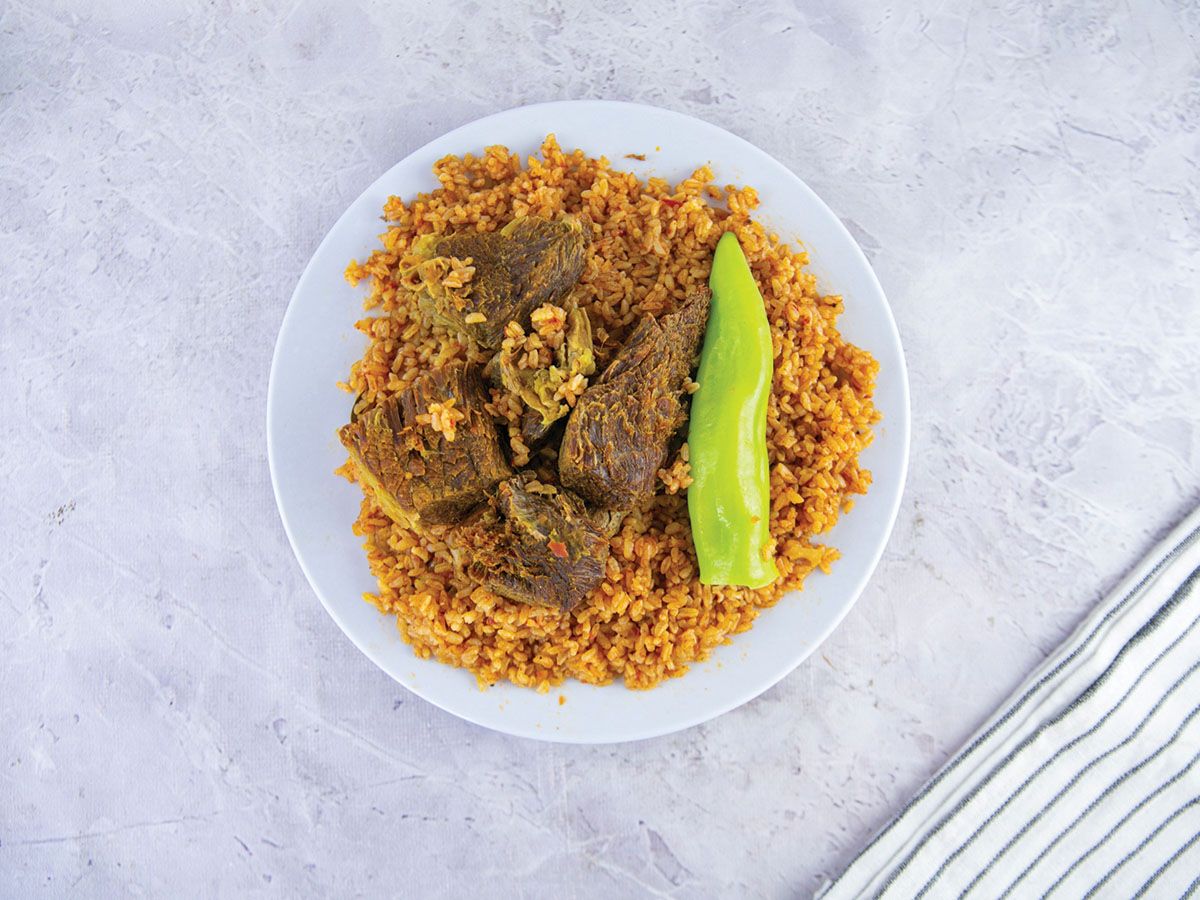 Shambri Meat Red Rice